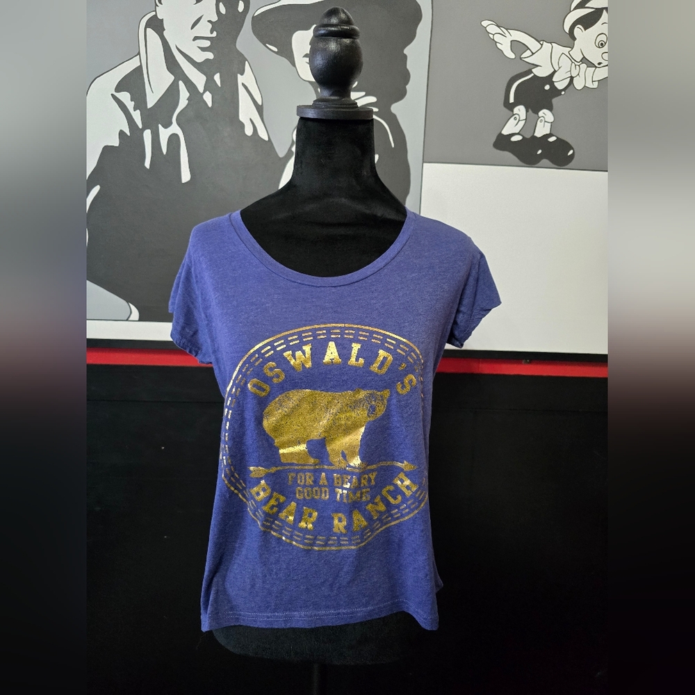 NWOT Salt Creek Apparel M Oswald's Bear Ranch Michigan Souvenir Tee